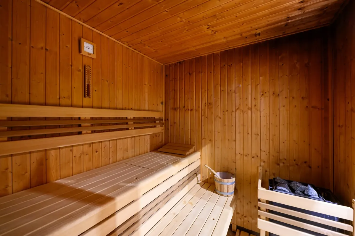 Sauna v privátním wellness Nexus Recovery v Plzni